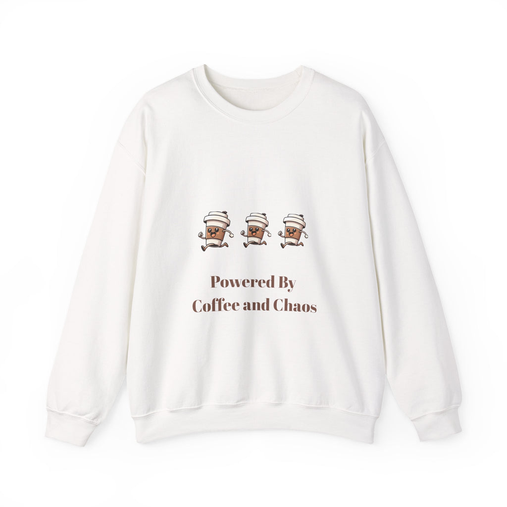 Powered By Coffee and Chaos Sweatshirt