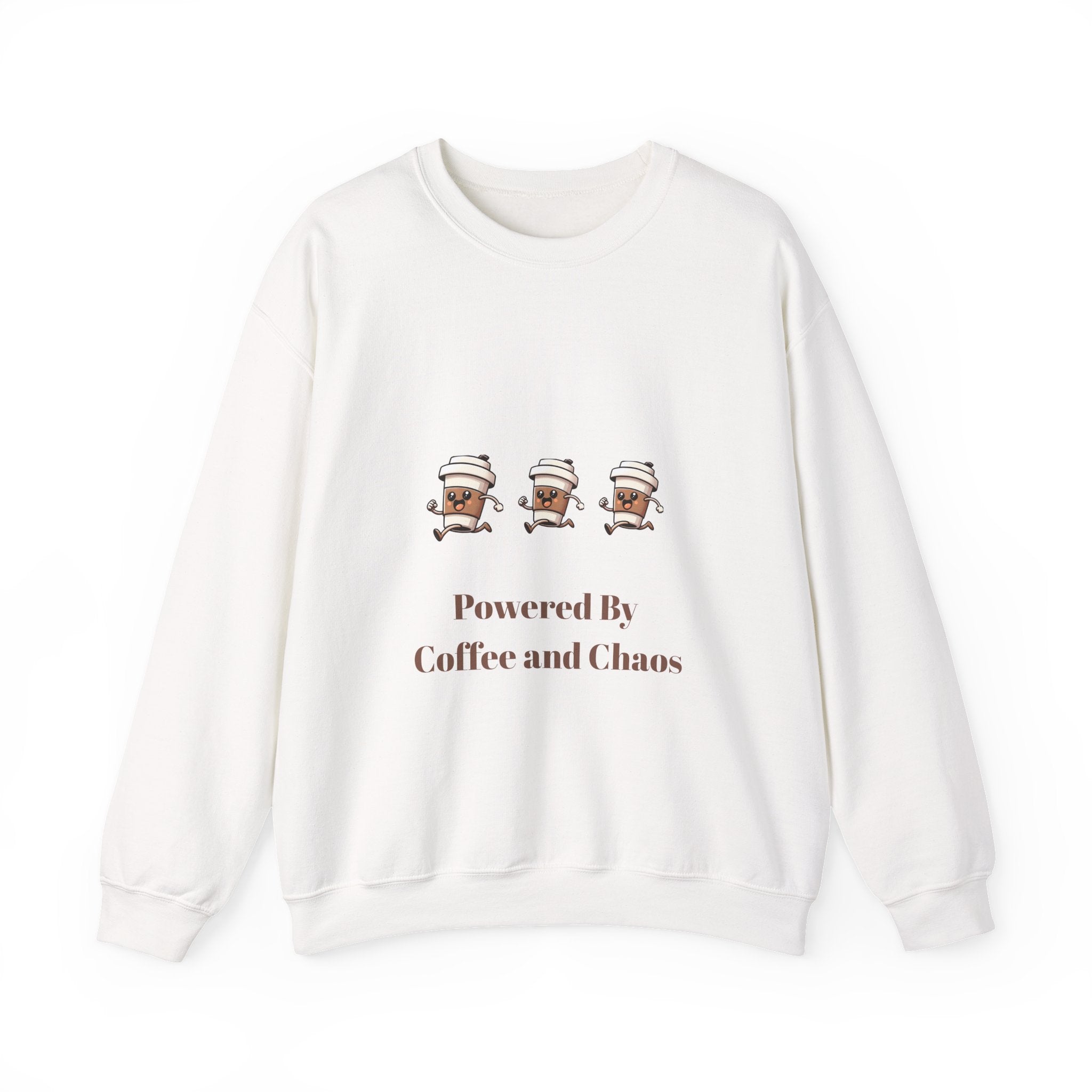 Powered By Coffee and Chaos Sweatshirt