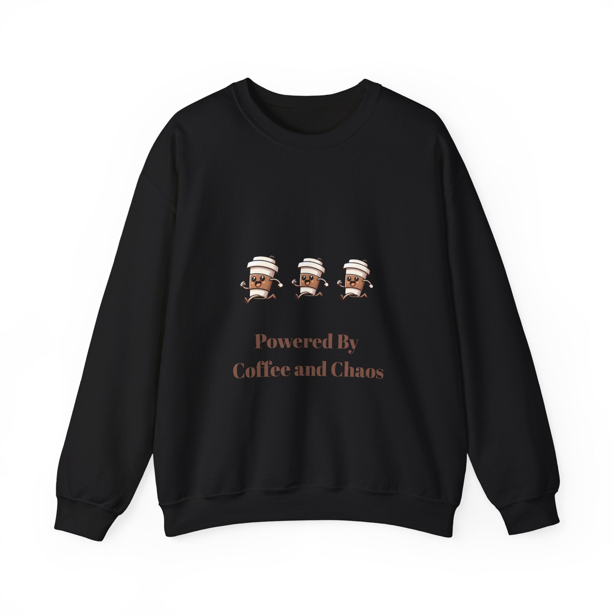 Powered By Coffee and Chaos Sweatshirt
