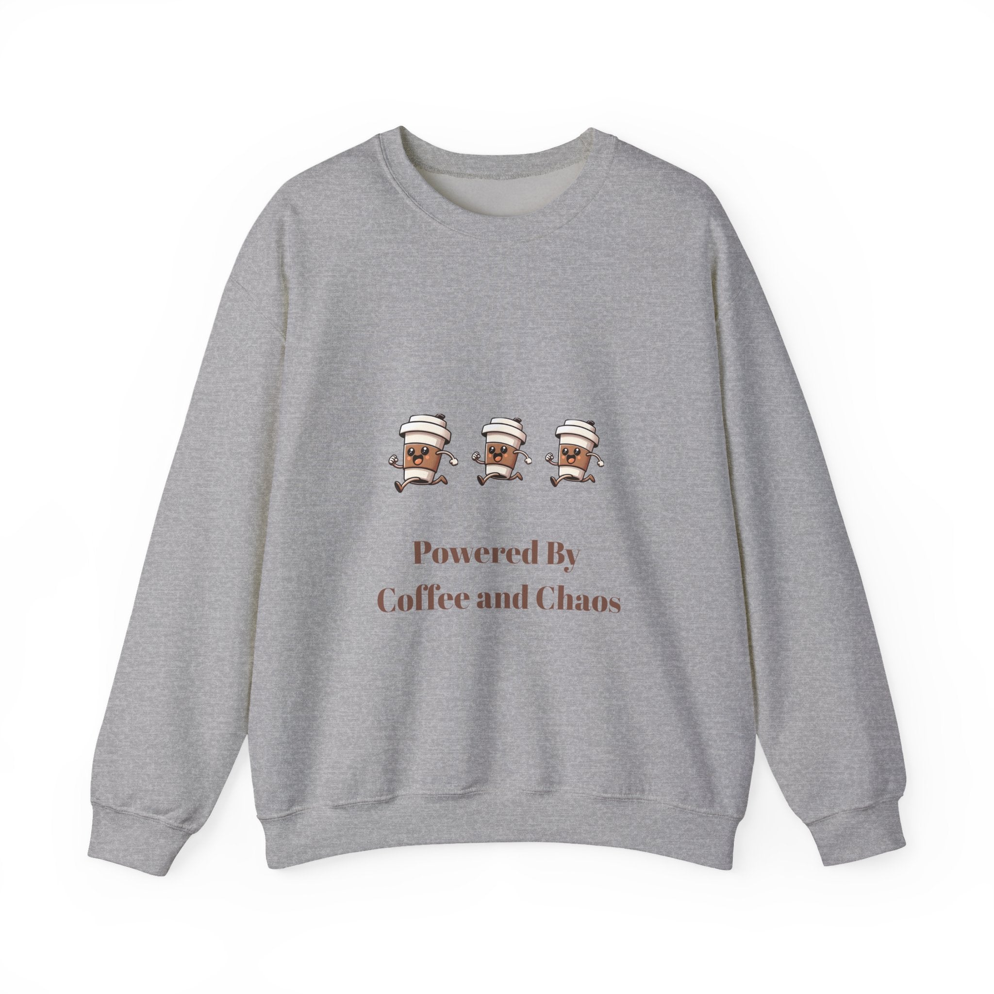 Powered By Coffee and Chaos Sweatshirt